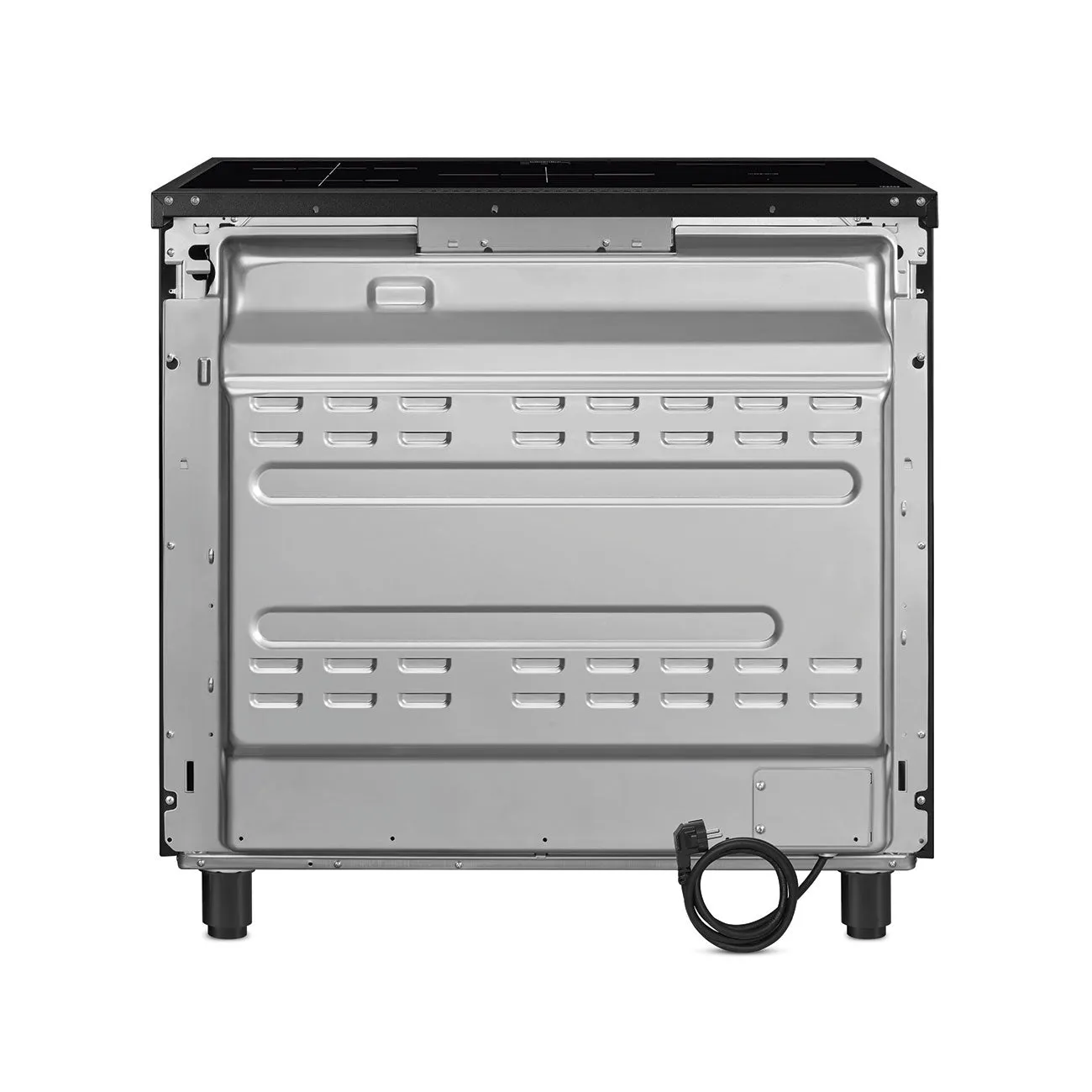 Smeg Classic Upright Cooker With Induction Cooktop 90cm Matte Black