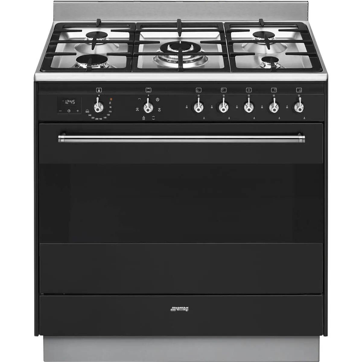 Smeg Duel Fuel Freestanding Oven/Stove 90cm Anthracite