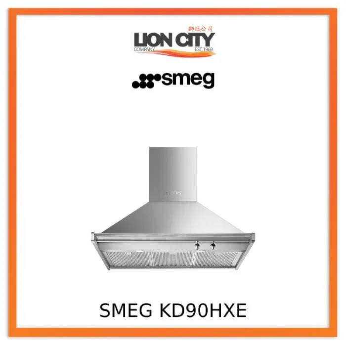 Smeg KD90HXE Decorative Wall Hood 90 cm Classica Aesthetic