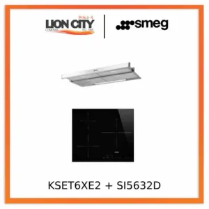 Smeg KSET6XE2   SI5632D Hood & Hob Bundle