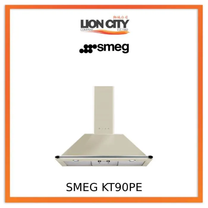 Smeg KT90PE 90 cm Victoria Aesthetic Decorative Wall Hood