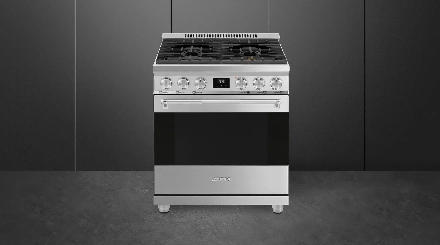 Smeg SPR30UGMX Range Stainless Steel Spr30Ugmx