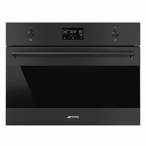 Smeg Compact Classic Steam 100 Oven Matte Black