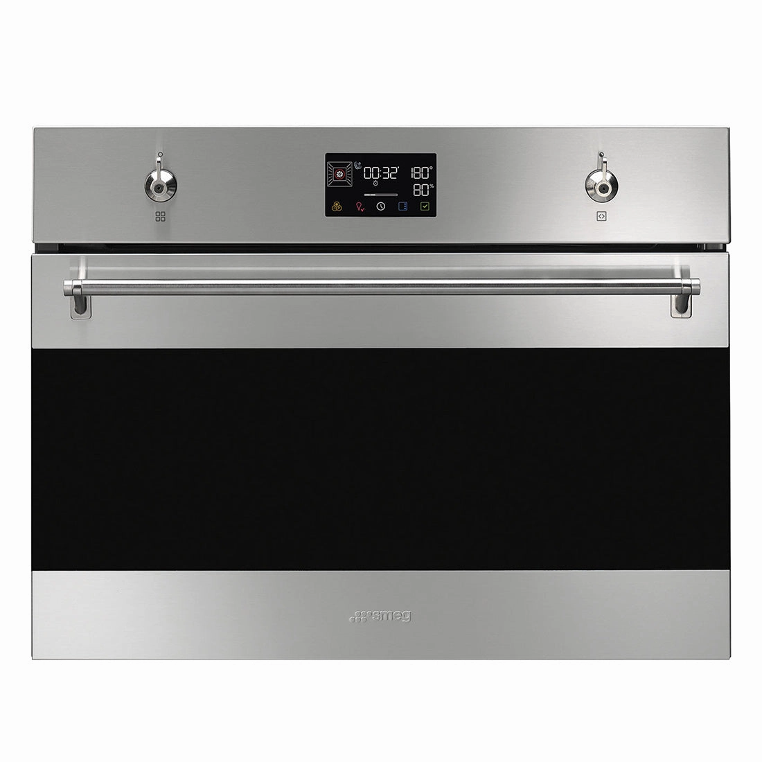 Smeg Compact Classic Steam 100 Oven Stainless Steel