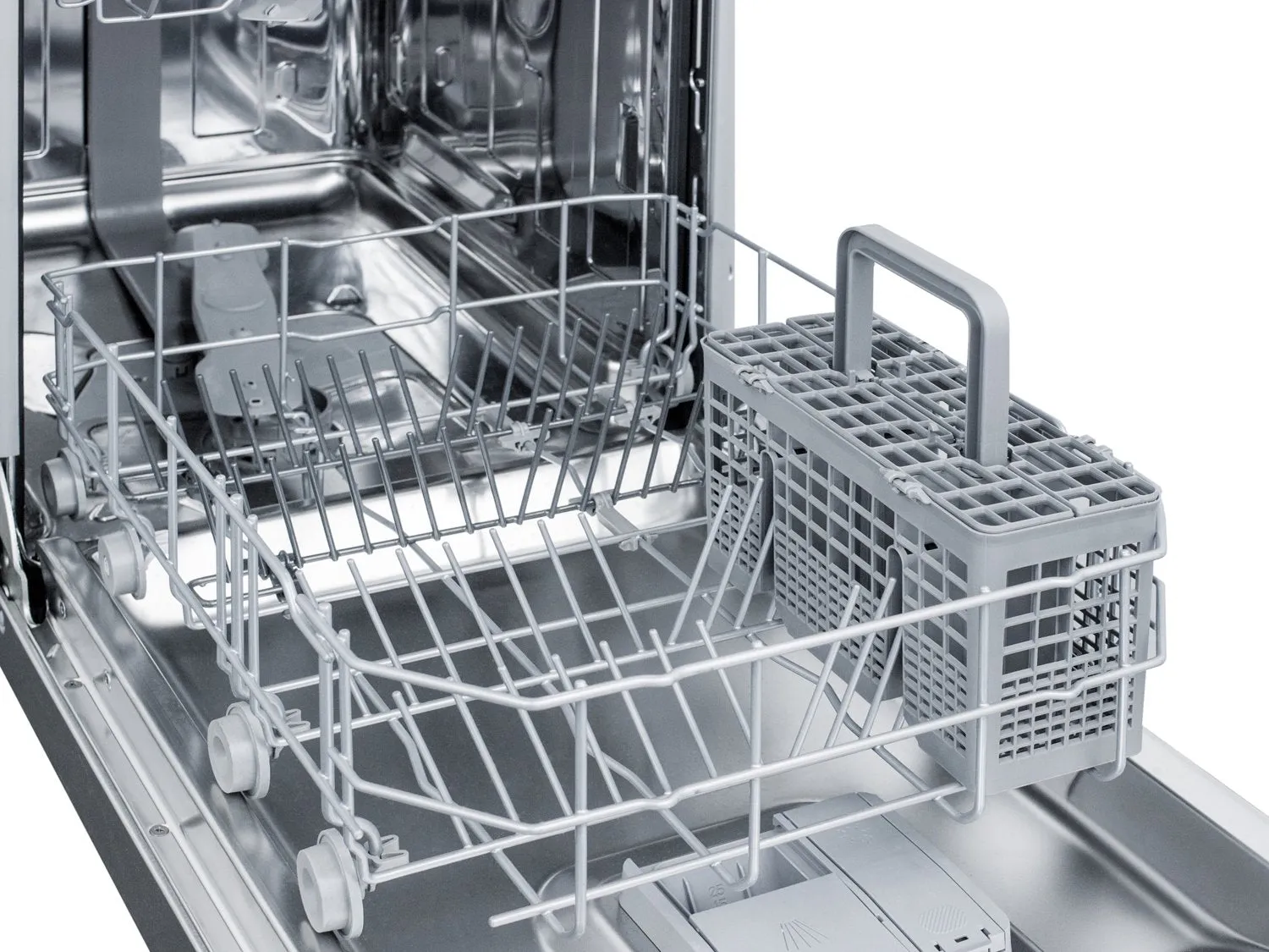 SUMMIT 18 in. Built-In Dishwasher in Stainless Steel (DW18SS4)