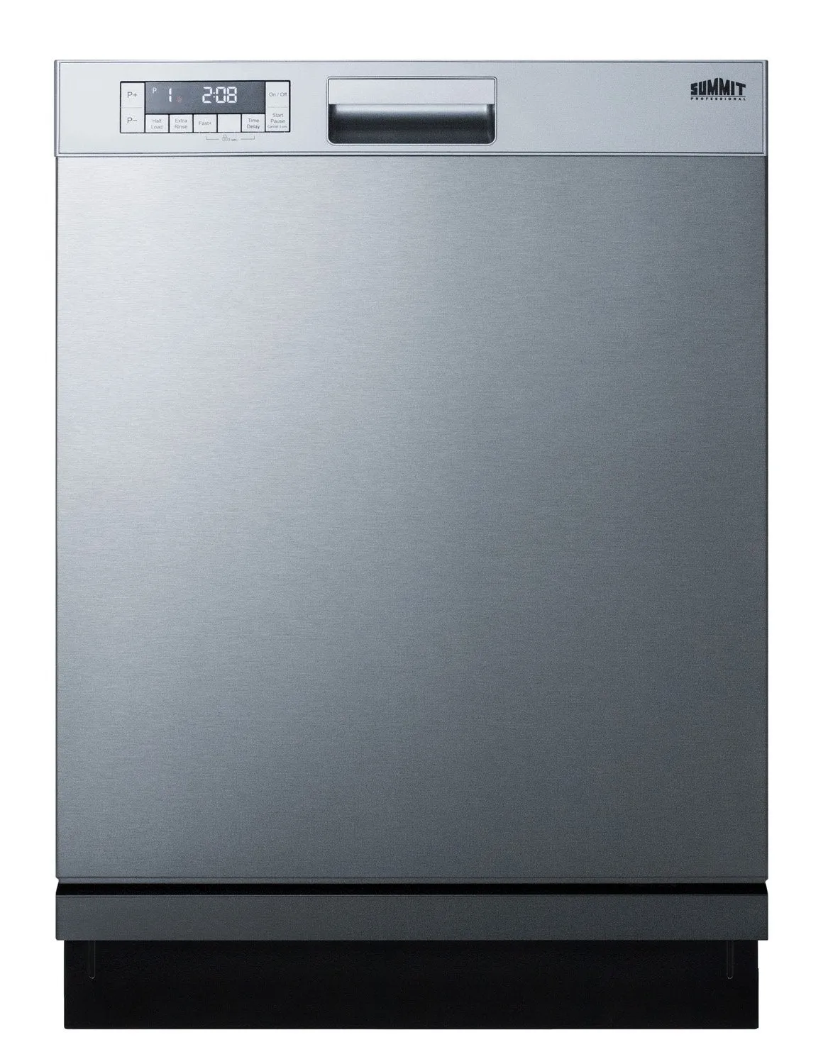 SUMMIT 24 in. Built-In Dishwasher in Stainless Steel (DW2435SS)