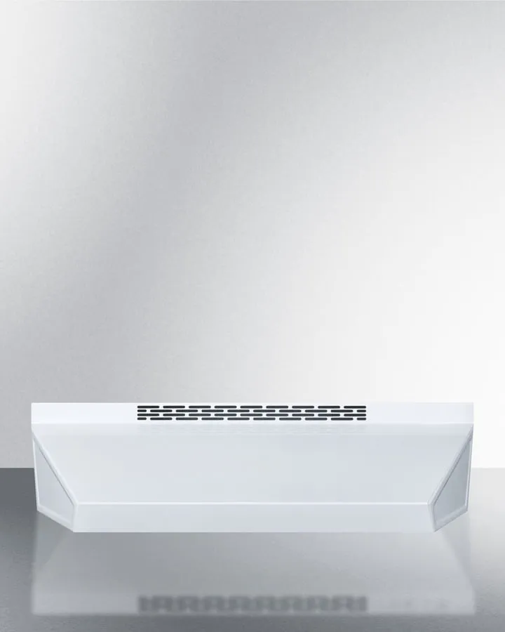 Summit ADAH1636W 36" Under Cabinet Convertible Range Hood, Ada Compliant