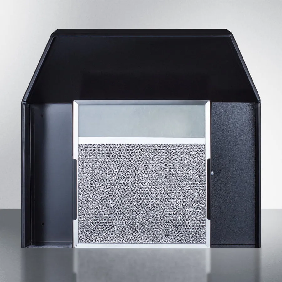 Summit ADAH1720B 20" Under Cabinet Ductless Range Hood, Ada Compliant