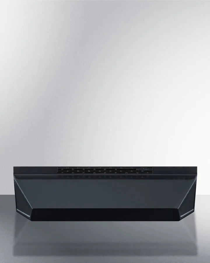 Summit ADAH1720B 20" Under Cabinet Ductless Range Hood, Ada Compliant