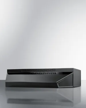 Summit ADAH1720B 20" Under Cabinet Ductless Range Hood, Ada Compliant