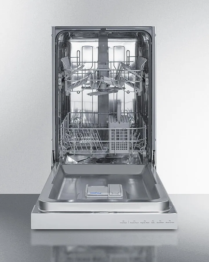 Summit DW18SS31ADA 18" Wide Built-In Dishwasher