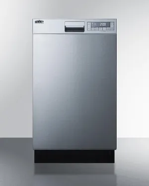 Summit DW18SS31ADA 18" Wide Built-In Dishwasher