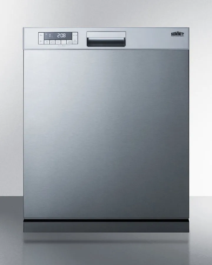 Summit DW2435SSADA 24" Wide Built-In Dishwasher, Ada Compliant