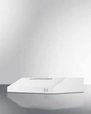 Summit HC20WWADA 20" Under Cabinet Convertible Range Hood, Ada Compliant