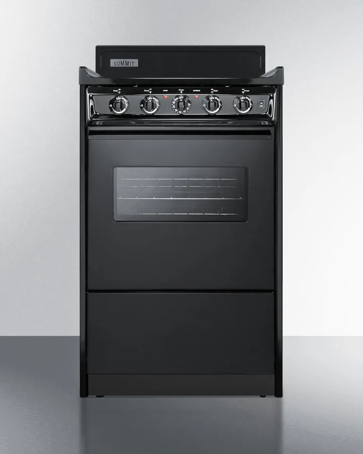 Summit TEM110CW 20" Wide Electric Coil Range