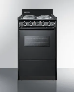 Summit TEM110CW 20" Wide Electric Coil Range