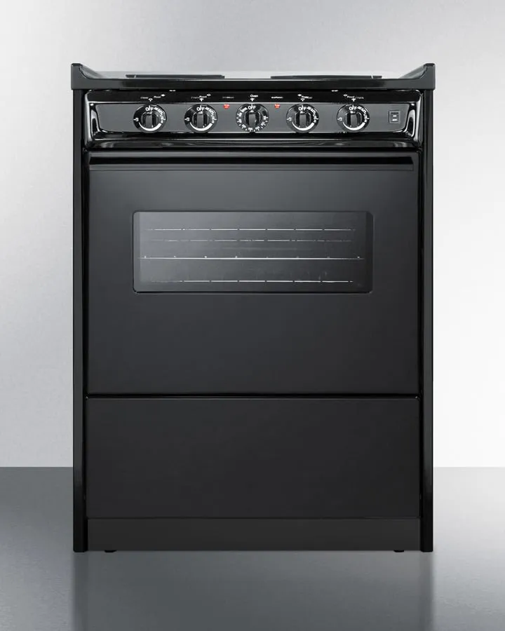 Summit TEM610CRW 24" Wide Electric Coil Range