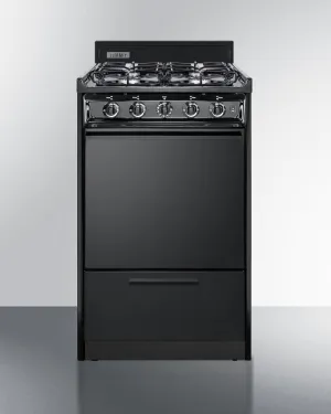 Summit TTM1107CS 20" Wide Gas Range