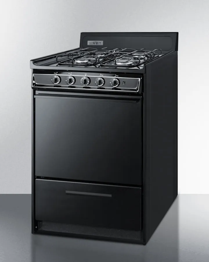 Summit TTM6107CS 24" Wide Gas Range