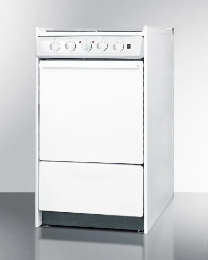 Summit WEM110R 20" Wide Electric Coil Top Range