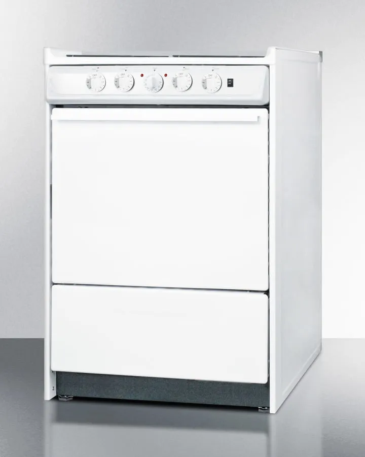 Summit WEM610R 24" Wide Electric Coil Top Range