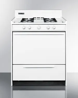 Summit WNM210P 30" Wide Gas Range