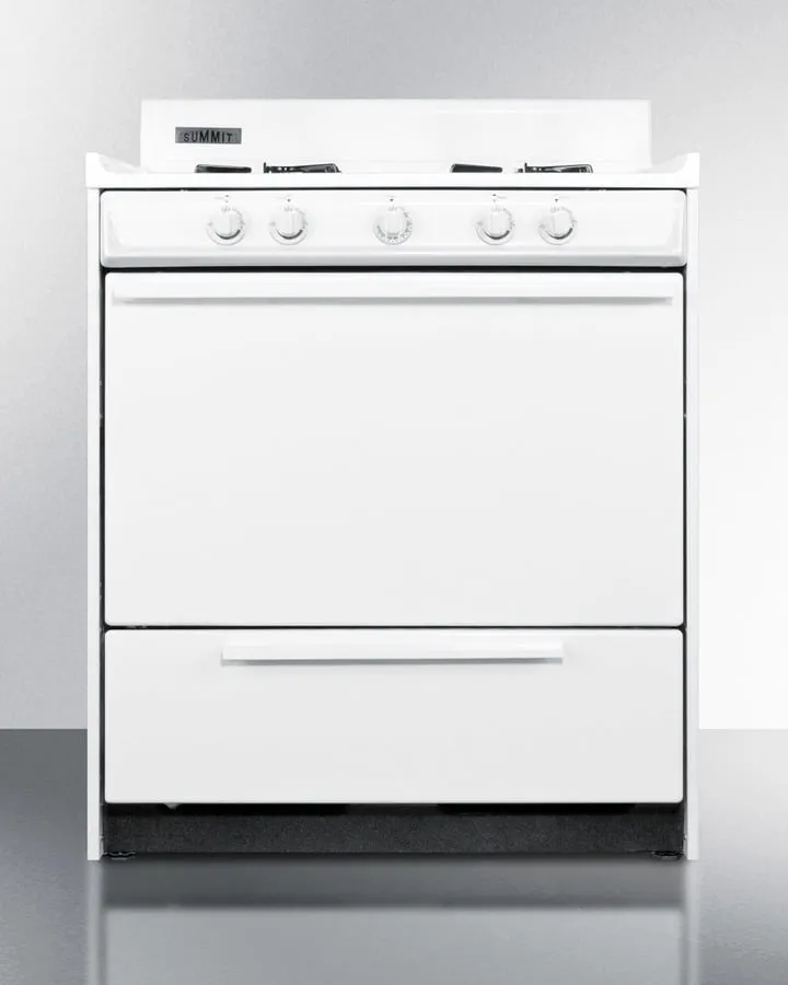 Summit WNM210P 30" Wide Gas Range