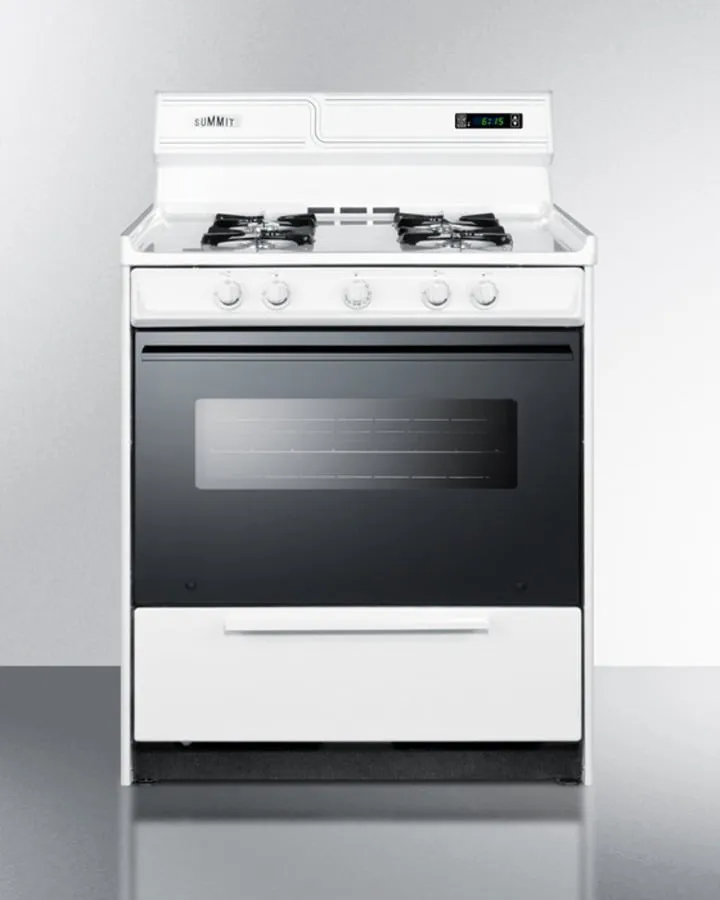 Summit WNM2307DK 30" Wide Gas Range