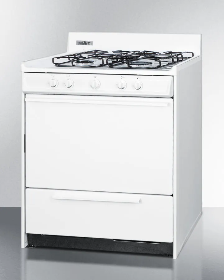 Summit WTM2107S 30" Wide Gas Range