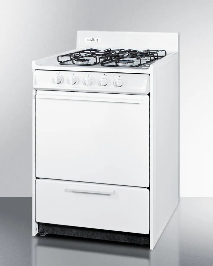 Summit WTM6107S 24" Wide Gas Range