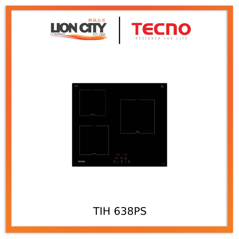 Tecno 60cm Induction Hob TIH638PS (TIH 638PS)
