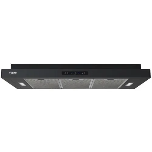 Tecno TH9889-TC3R Black/Stainless Steel 90CM Slim Hood With Touch Control