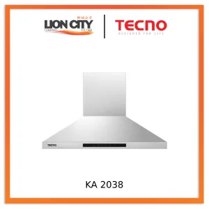 Tecno Uno KA 2038 / 90 Chimney Hood Stainless Steel 90cm, Touch Control