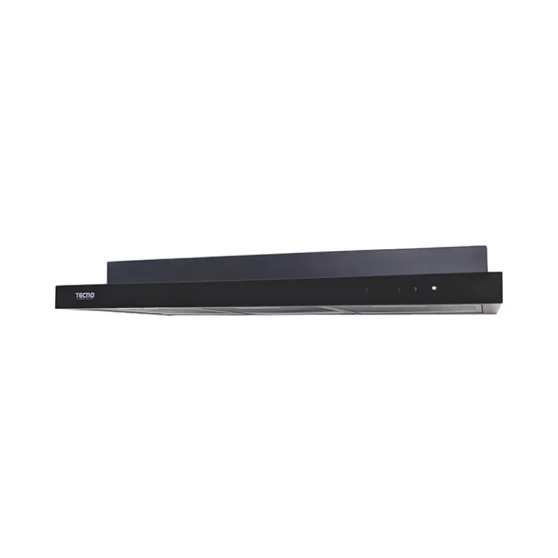 Tecno Uno TH 969 TCL / SS Slim Line Hood S/S w/ Black Panel 90cm, Twin Motor