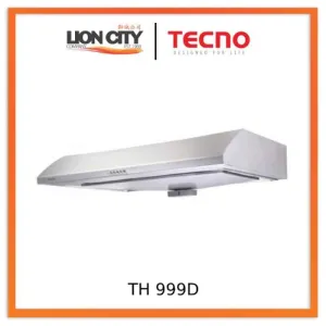 Tecno Uno TH 999 D Slim Line Hood Stainless Steel 90cm, Single Cyclonic Motor