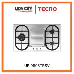 Tecno Uno UP 9803 TRSV Stainless Steel Hob Stainless Steel 86cm UP9803 TRSV