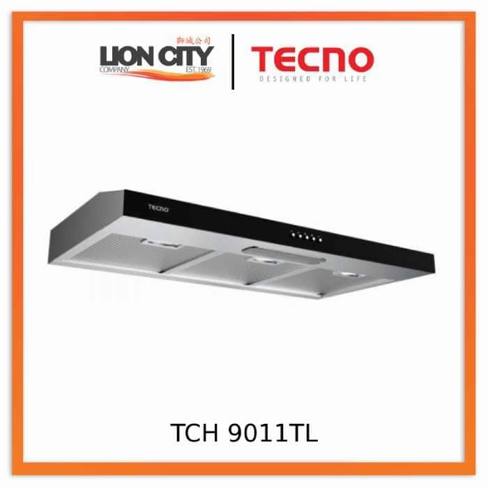 Tecno TCH 9011TL SS 90cm Stainless Steel Ultra Slim Hood   TS 7633 TRSV Stainless Steel Gas Hob   TBO 630 Built-In Oven