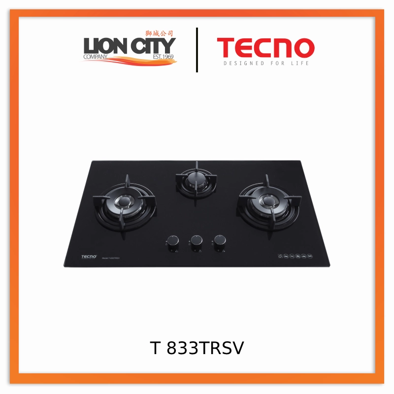 Tecno Uno TCH 9010 TL Slim Line Hood   T-833 TRSV Toughened Glass Hob   TBO 630 Built-In Oven