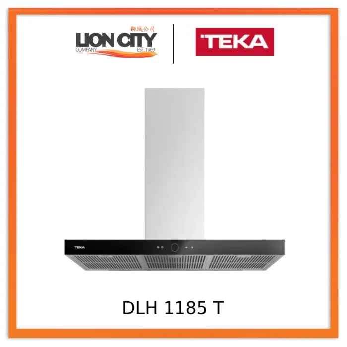 Teka DLH 1185 T Decorative Hood With Touch Control Display and Ecopower A4 Motor, 110cm