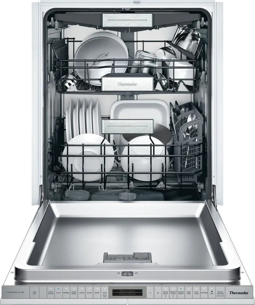 Thermador DWHD770WPR 24-Inch Custom Panel Sapphire