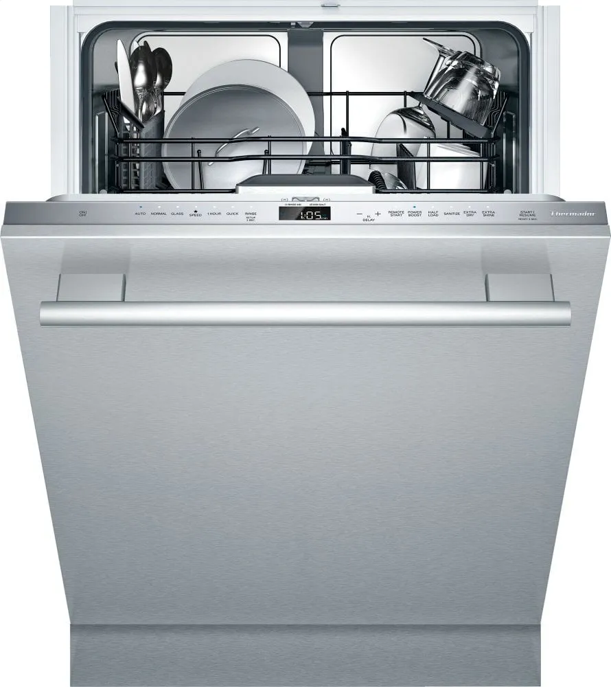 Thermador DWHD771WFM 24-Inch Masterpiece Stainless Steel Glass Care Center Dishwasher