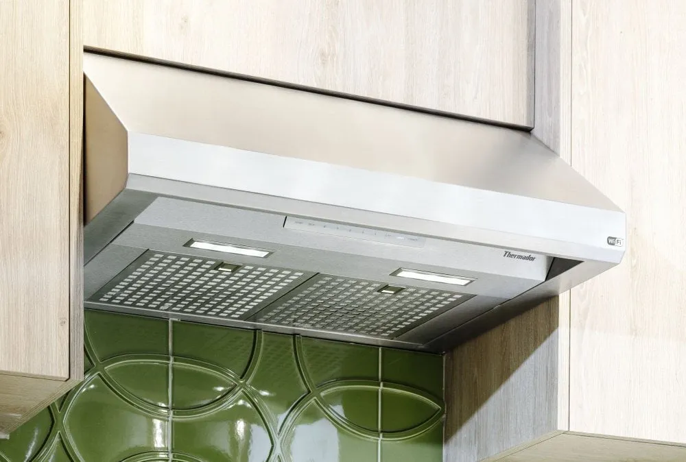 Thermador HMWB36WS 36-Inch MasterpieceLow-Profile Wall Hood With 600 Cfm