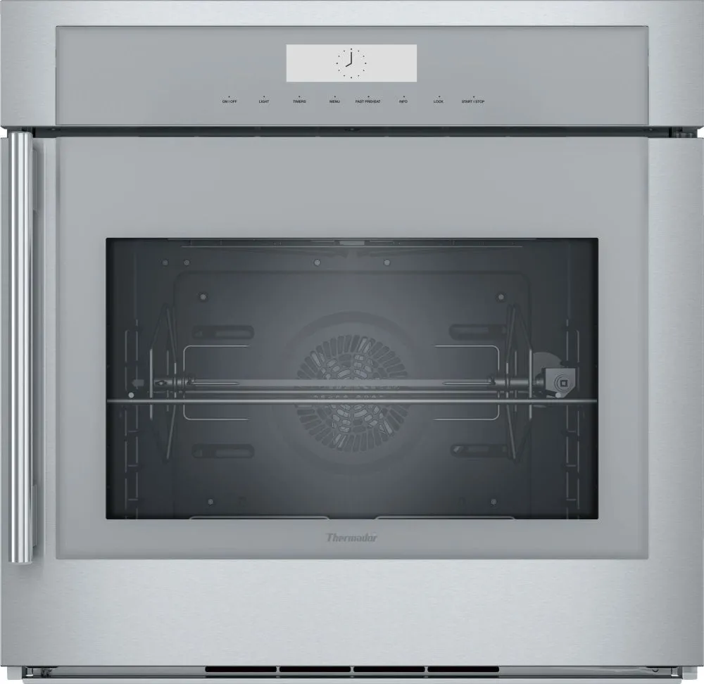 Thermador MED301RWS 30-Inch Masterpiece Single Built-In Oven With Right Side Opening Door