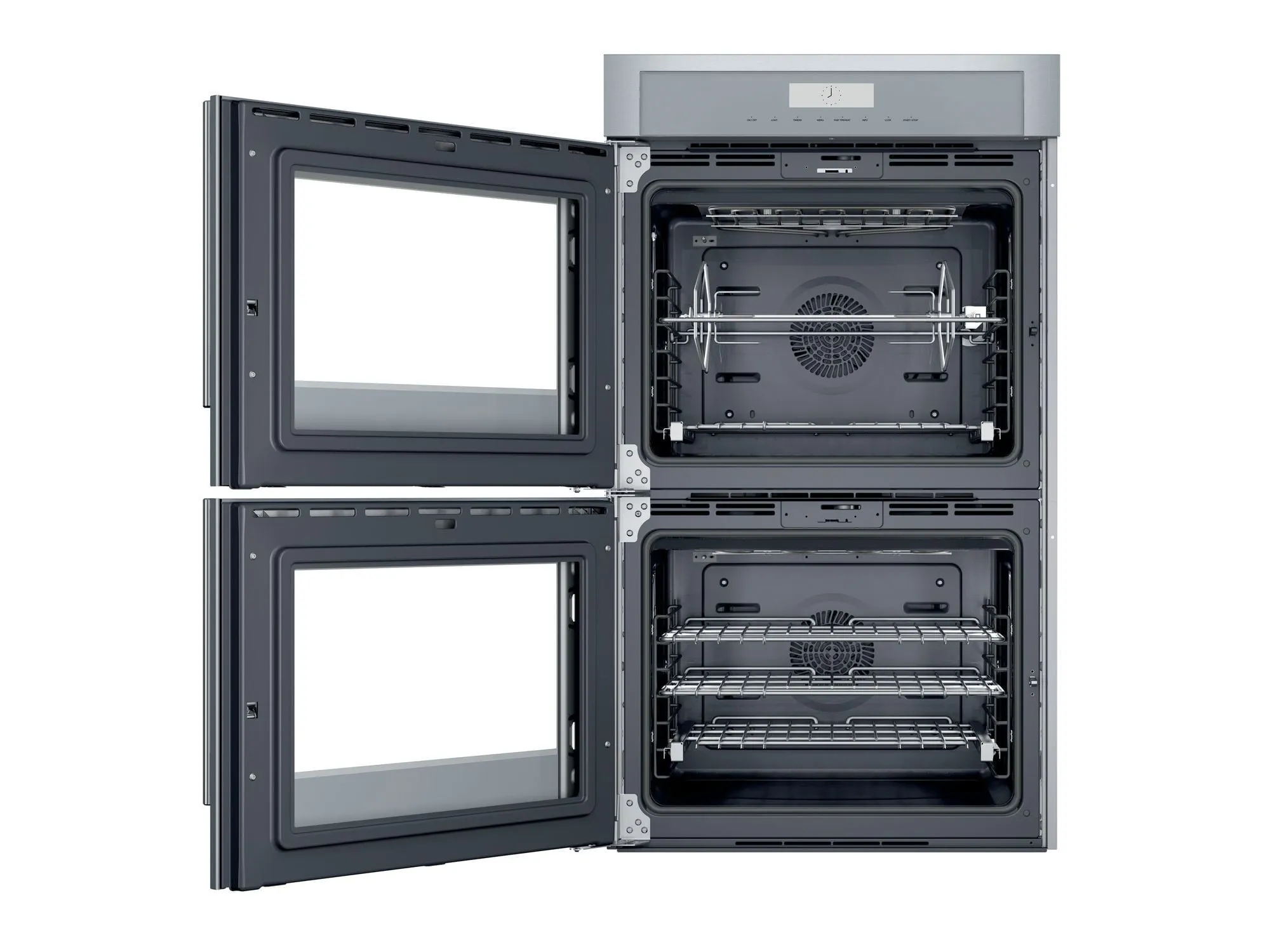 Thermador MED302LWS 30-Inch Masterpiece Double Wall Oven With Left Side Opening Door