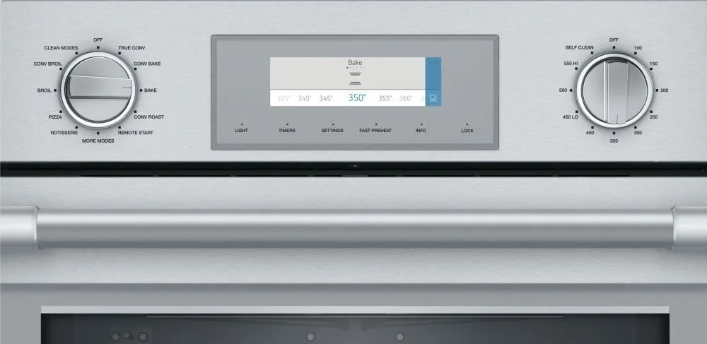 Thermador PODMCW31W 30-Inch Professional Triple Speed Oven