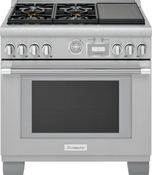 Thermador PRD364WIGU 36-Inch Pro Grand Commercial Depth Dual Fuel Range