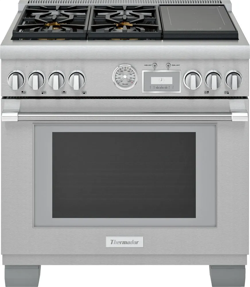 Thermador PRD364WIGU 36-Inch Pro Grand Commercial Depth Dual Fuel Range