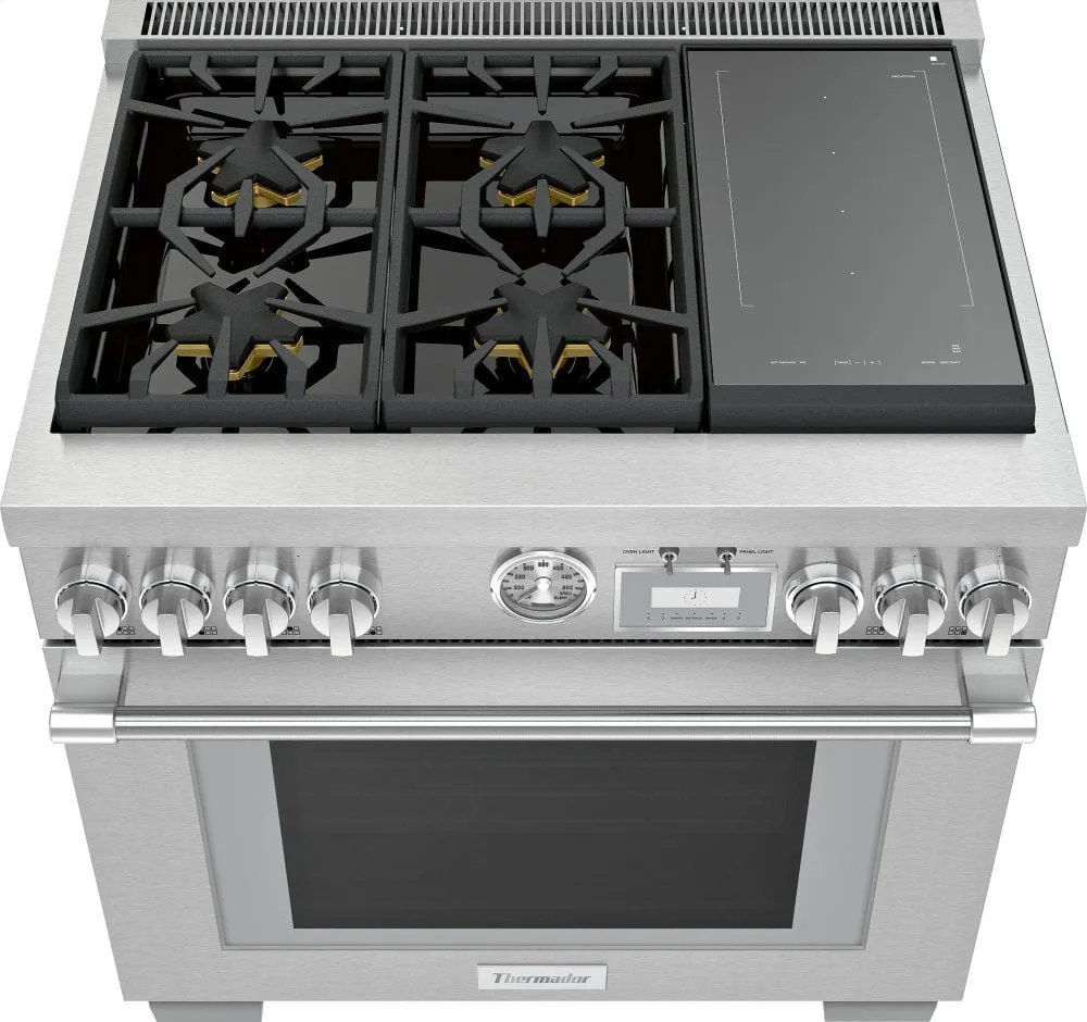 Thermador PRD364WIGU 36-Inch Pro Grand Commercial Depth Dual Fuel Range