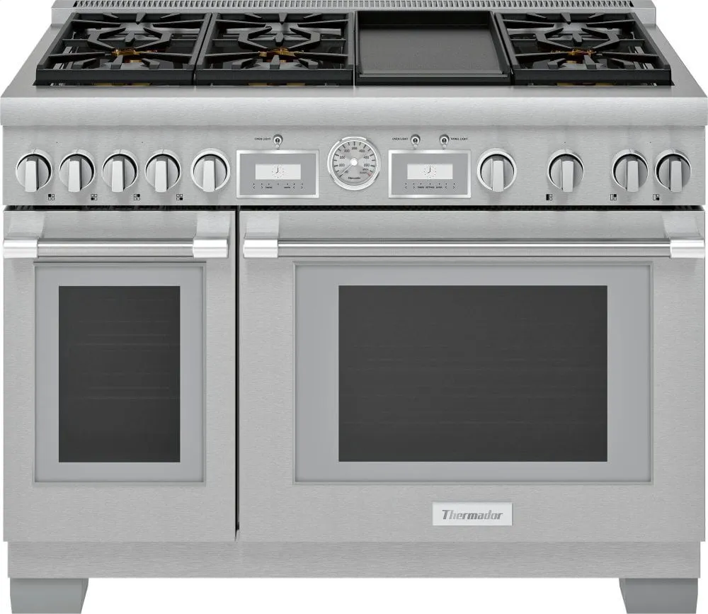 Thermador PRD486WDGU 48-Inch Pro Grand Commercial Depth Dual Fuel Range
