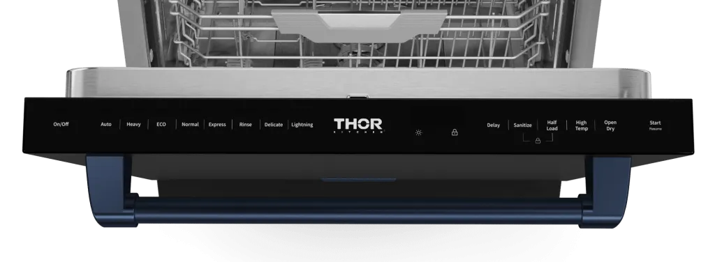 Thor Kitchen DW24X8BA00BLU 24 Inch Dishwasher Matte Black/Navy Blue Gordon Ramsay Series - Dw24X8Ba00-Blu